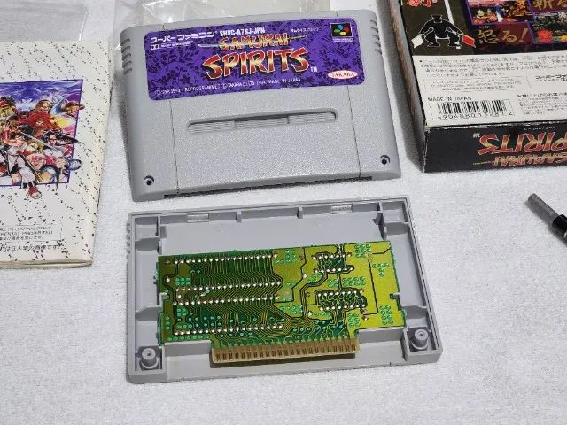 Samurai Spirits (Showdown) original na caixa com manual e berço excelente estado - Foto 5