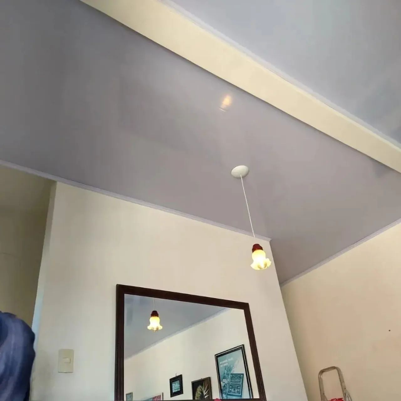 Forro pvc apartir de 70 reias o metro quadrado com material e mão de obra  - Foto 5