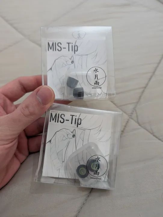 Eartips Novas - 2x Moondrop MIS-Tip T55-M