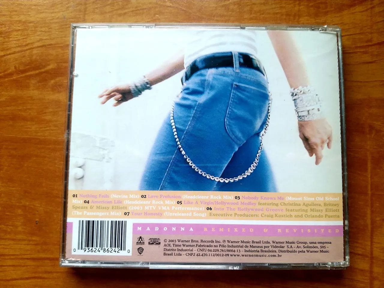CD Madonna - Remixed & Revisited (feat. Britney Spears e Christina Aguilera) - Foto 2