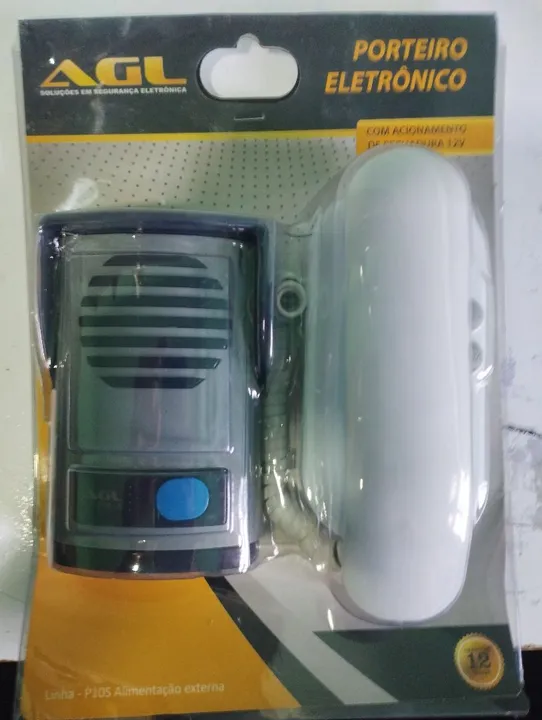 Porteiro Eletrônico AGL P10S - Alimentação Externa