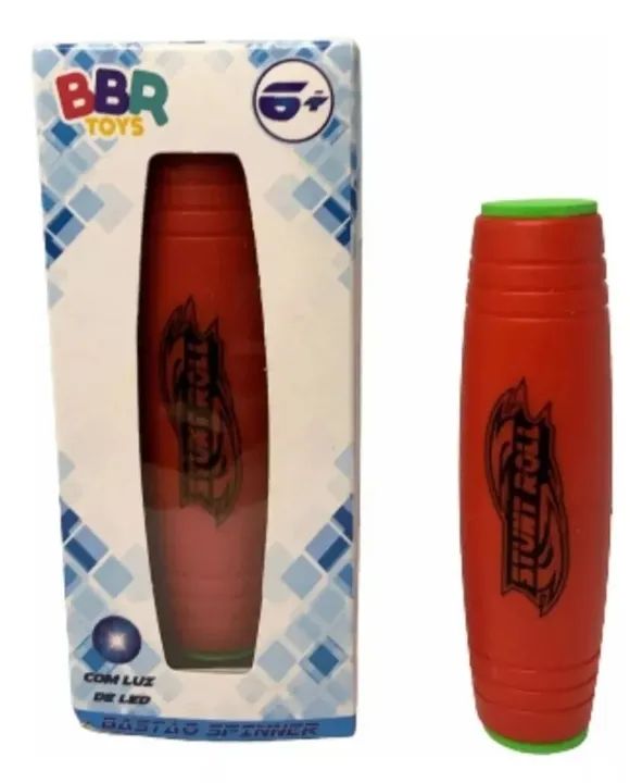 Fidget Toys  Stick Bastão Spinner Com Luz - BBR<br> - Foto 4