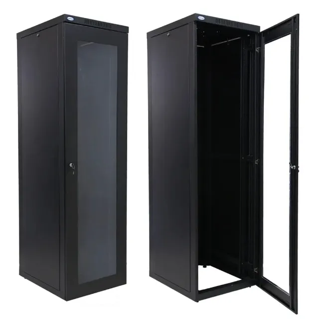 Rack para Servidor Desmontável de Piso 36U Preto