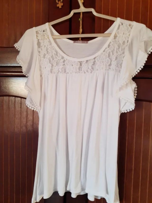 Blusas femininas com renda - Foto 5