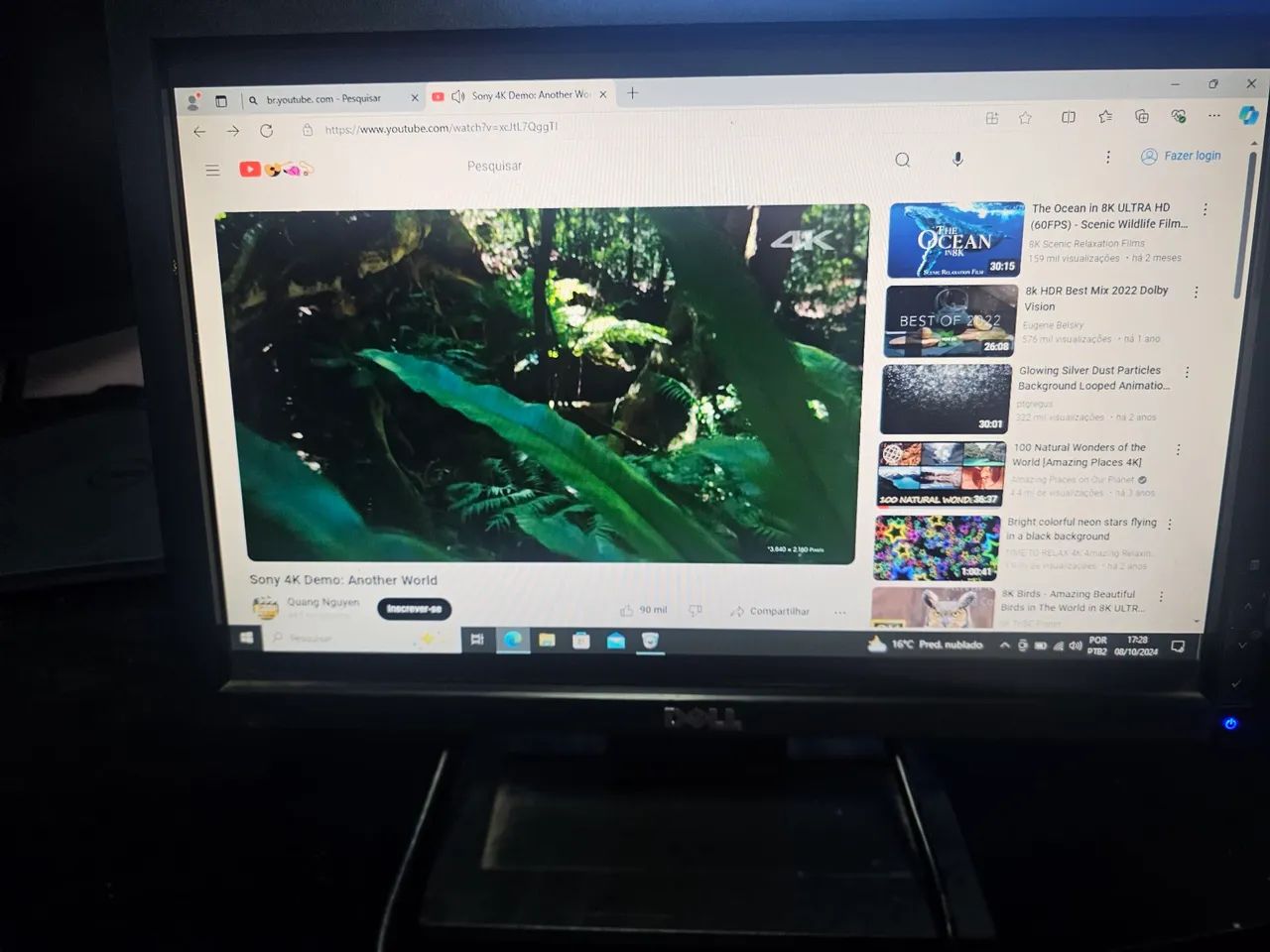 monitor LED 20" LG e2050t o valor é o anunciado sem propostas - Foto 2