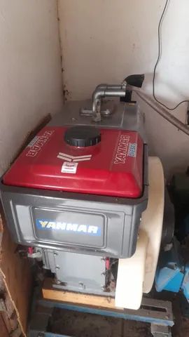 MOTOR DIESEL YANMAR estacionario TF120 Partida Manual (C/ Tanque dagua) + Bomba