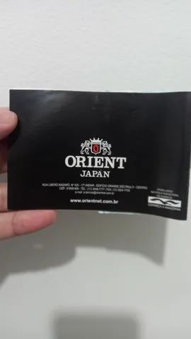 Relógio de pulso Orient Analógico pulseira aço  - Foto 6