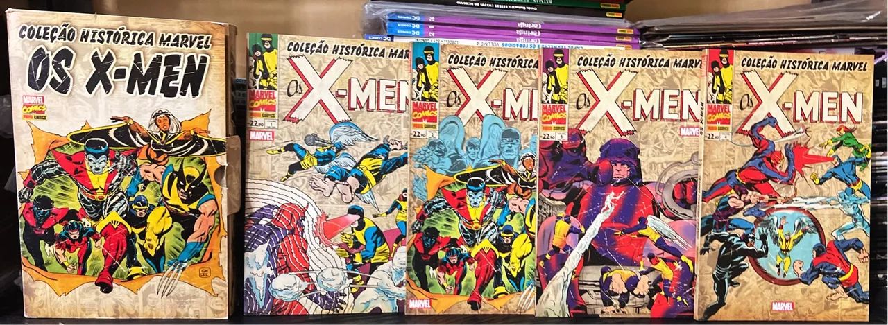 Coleção histórica Marvel X men 1 ao 4 com Box - Foto 3