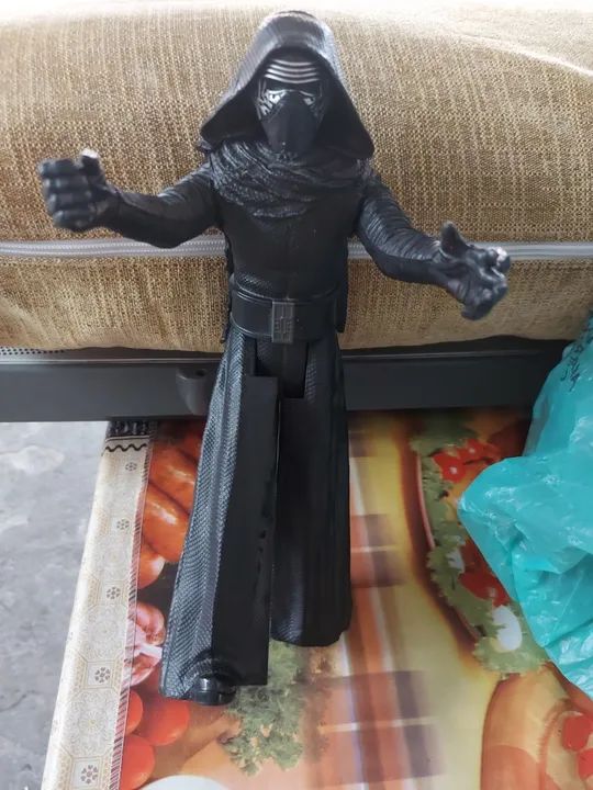 Boneco Star Wars Kylo Ren, grande 29 centímetros, raro!