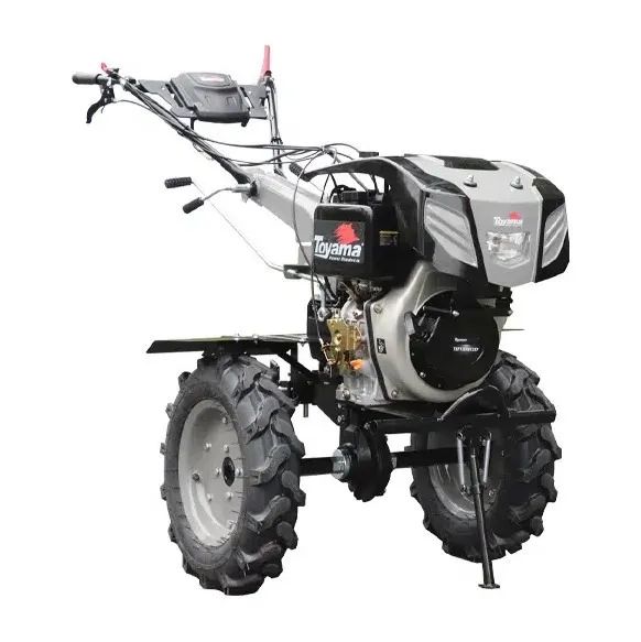 TRATORITO MOTOCULTIVADOR TOYAMA DIESEL C/ PNEU 12" E ENXADA ROTATIVA TDT135RE12-XP - Foto 2