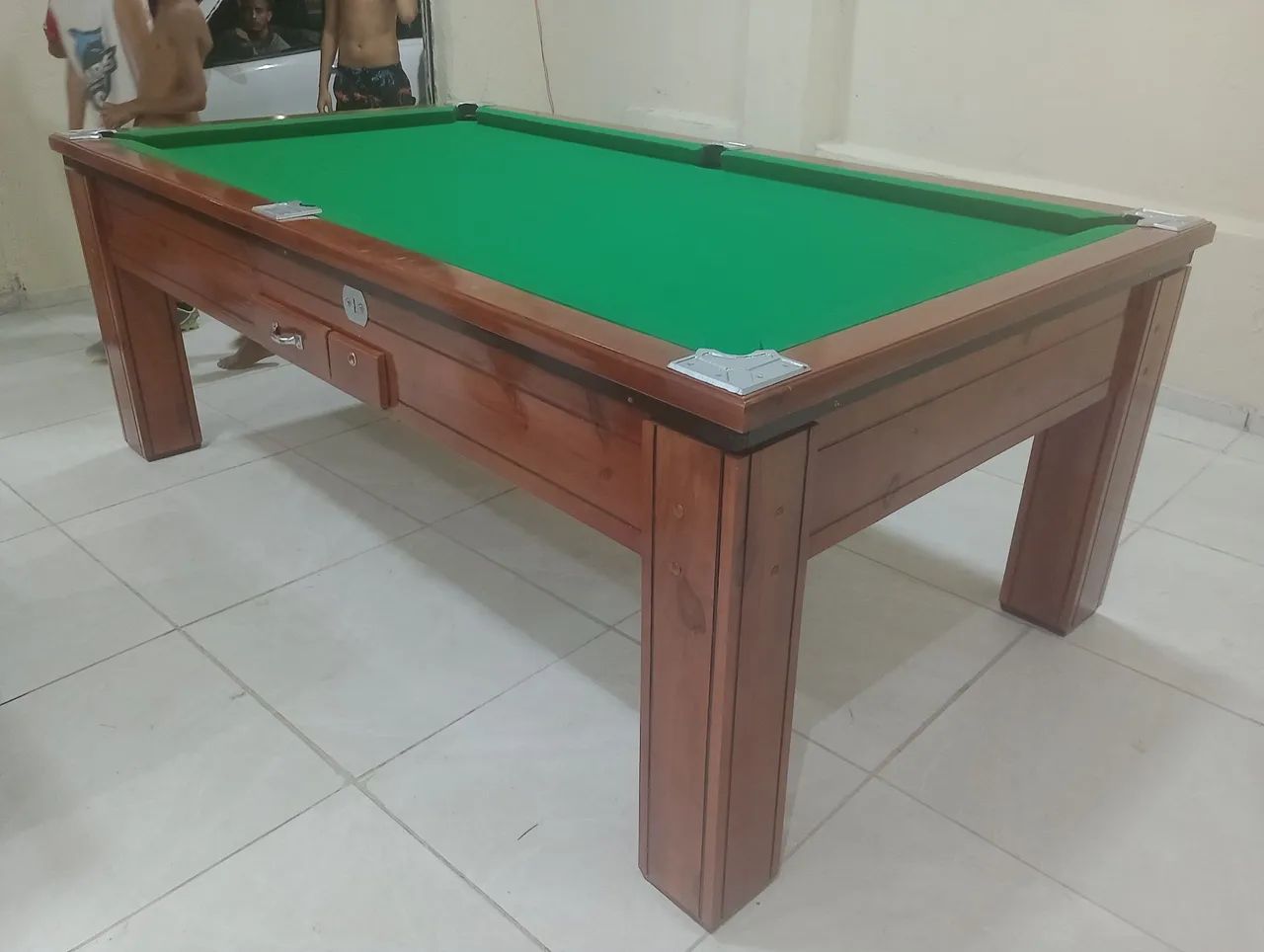 Mesa de Sinuca Comercial Madeirada - Foto 2