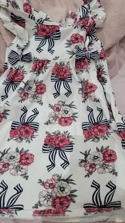 Vestido Infantil Menina Love - Tamanho 4 Anos - Foto 2
