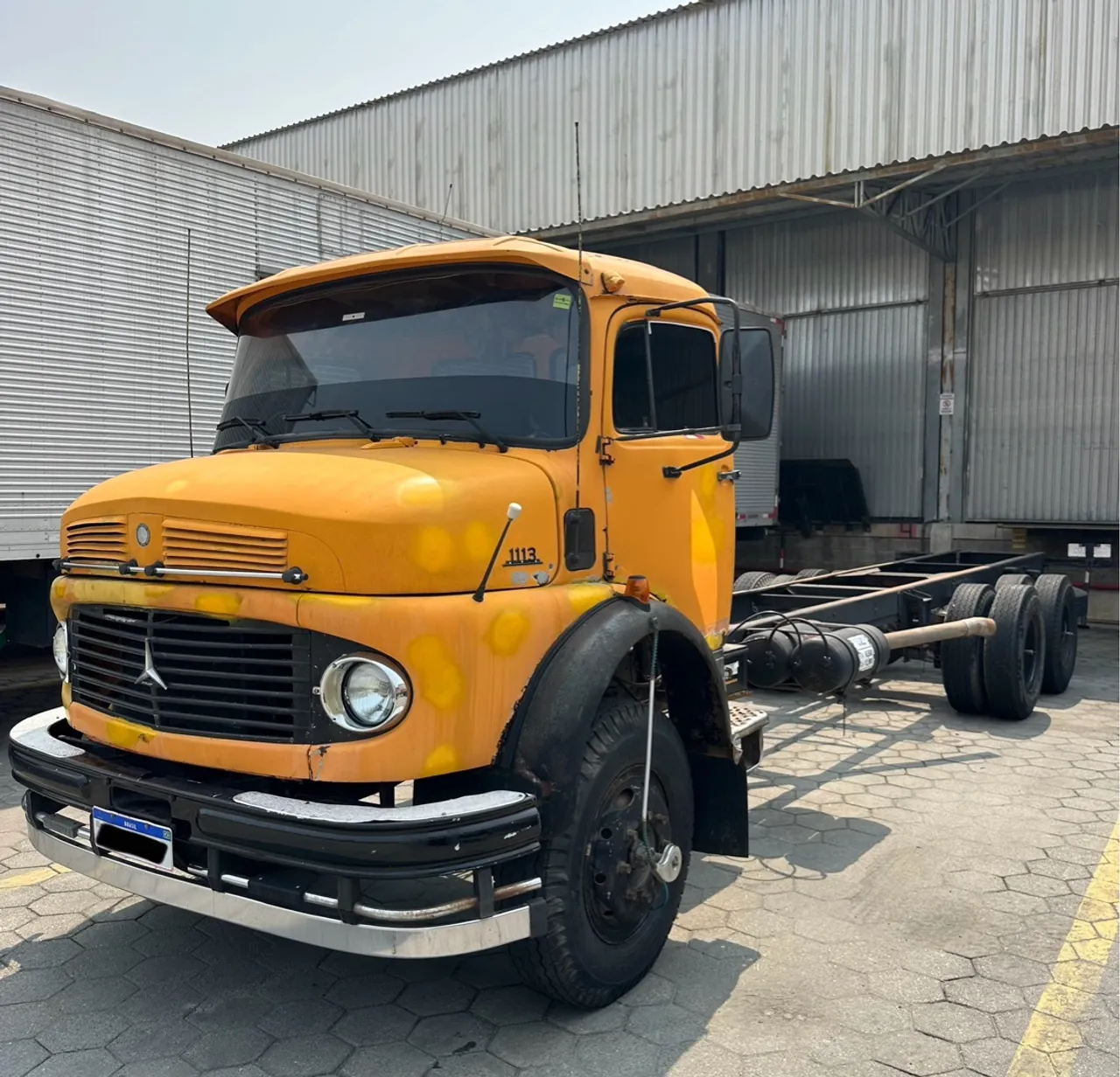 MERCEDES 1113 ANO 72 TRUCK NO CHASSI