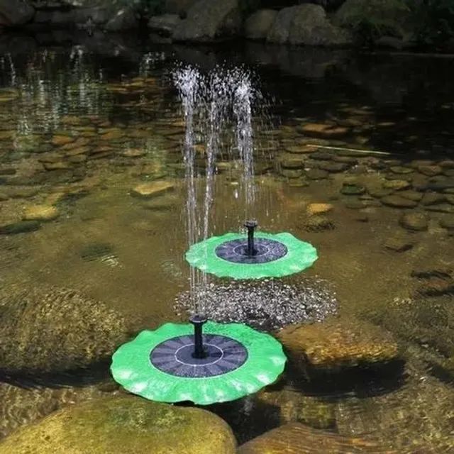 Fonte Chafaris De Agua Solar Flutuante Ds11369 5spray - Foto 3