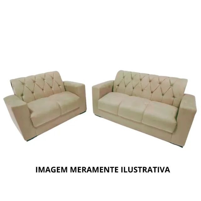 JOGO DE SOFA COM QUALIDADE E OPORTUNIDADE DIRETO DA FABRICA  - Foto 2