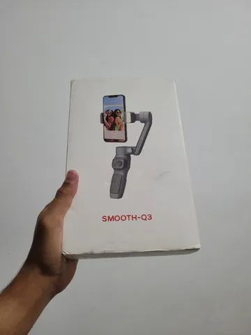 Estabilizador para smartphone (gimbal) Zhiyun Smooth Q3 - Na caixa e com manual original