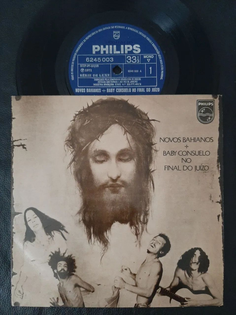Disco Vinil Compacto Novos Baianos + Baby Consuelo No Final do Juízo Philips 1971 Original