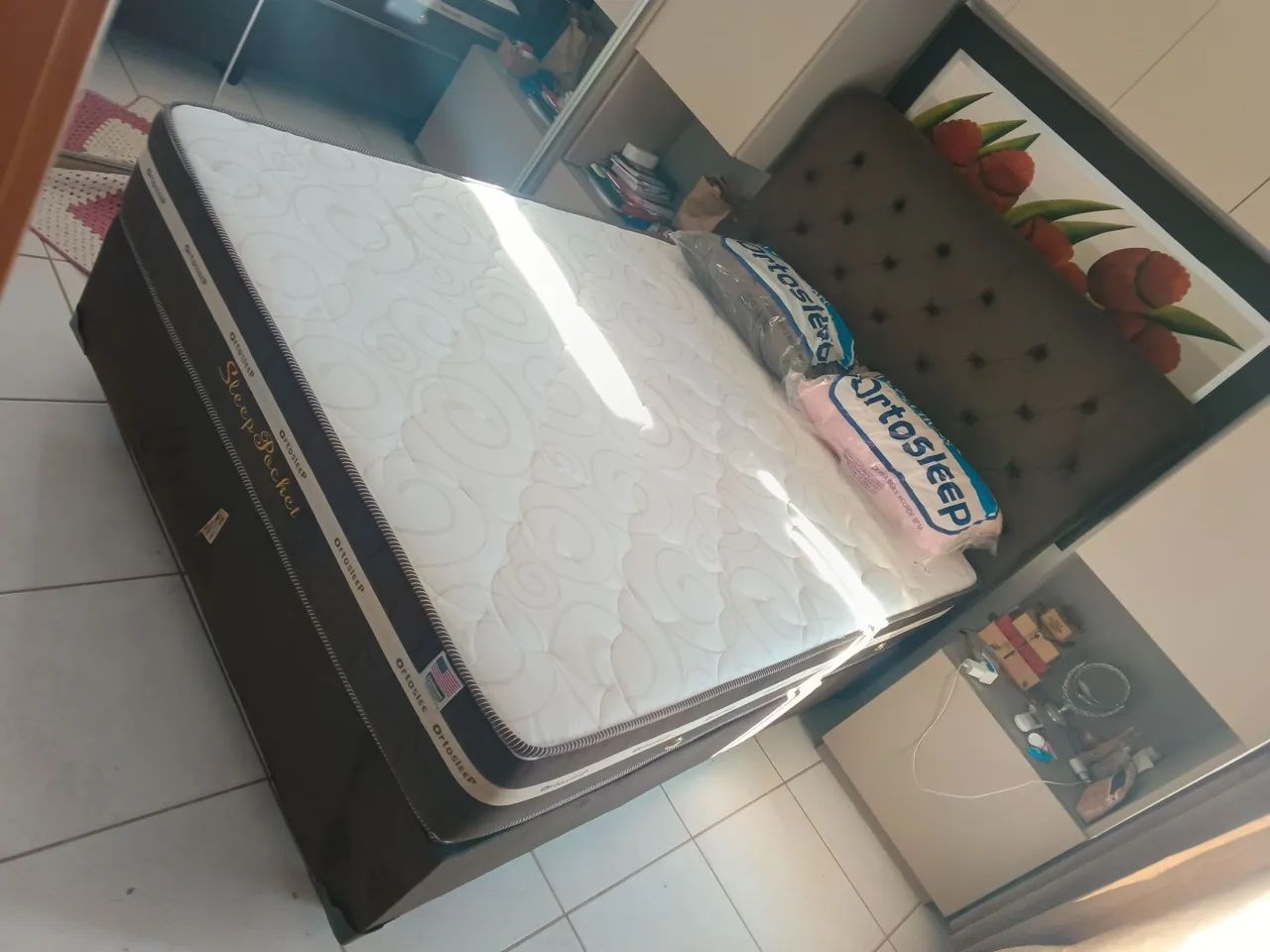 Cama casal nova direta da fábrica - Foto 3