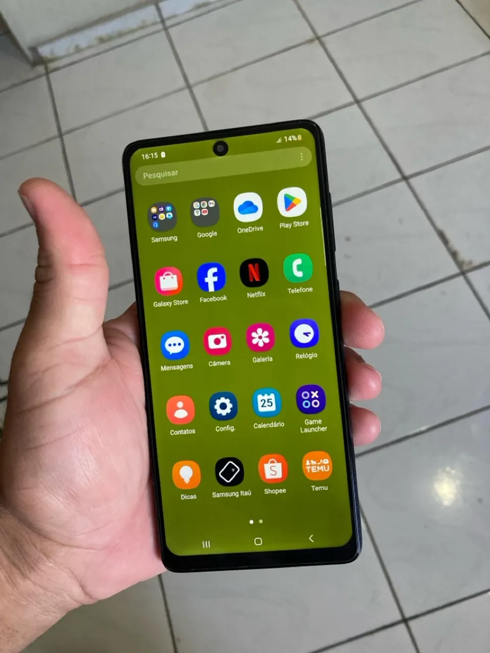 Samsung a71 128 gigas pra agora