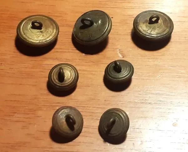 Feb Botões do Uniforme Artilharia  - Foto 2