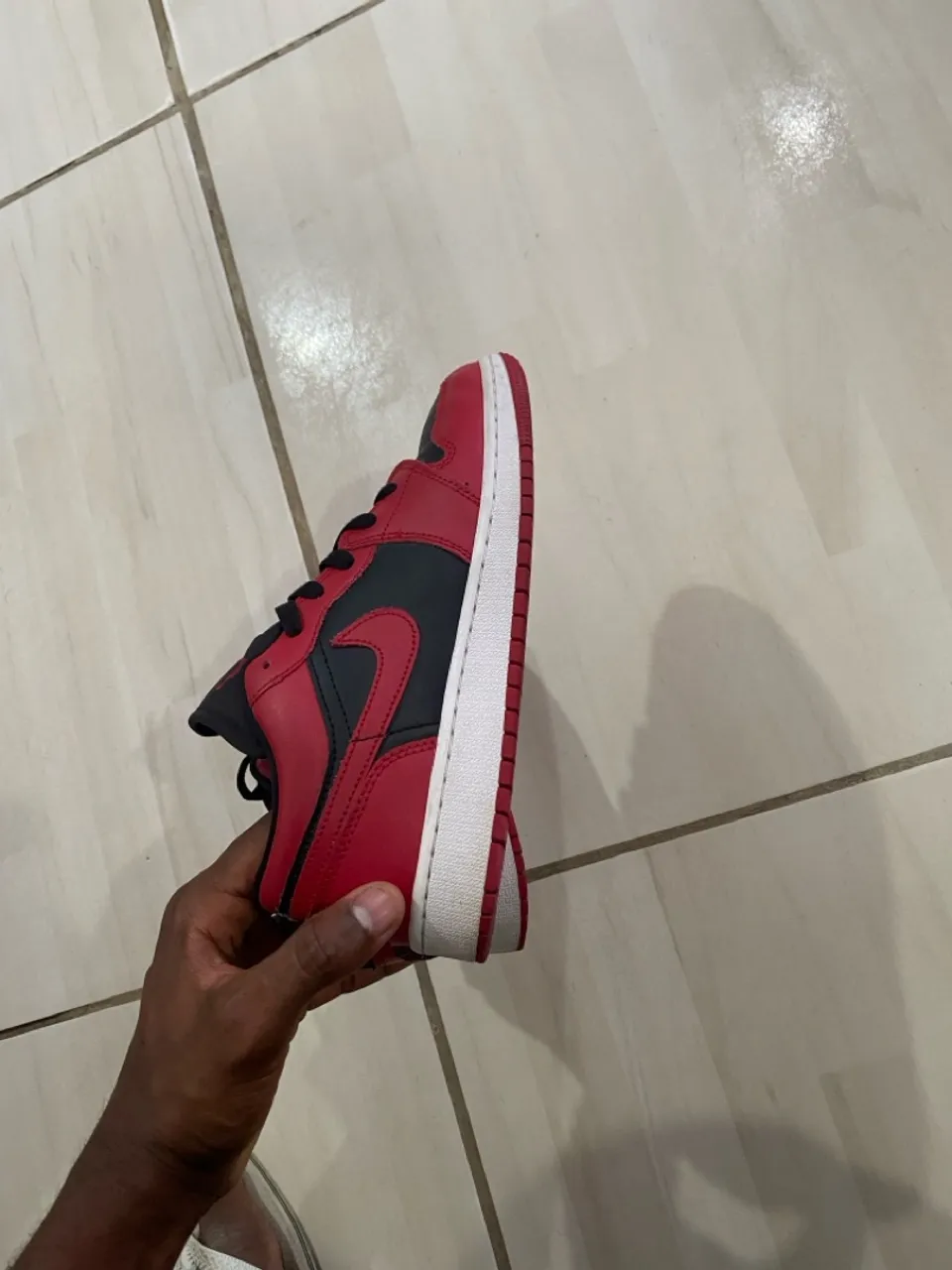 Air Jordan 1 Low - Vermelho e Preto