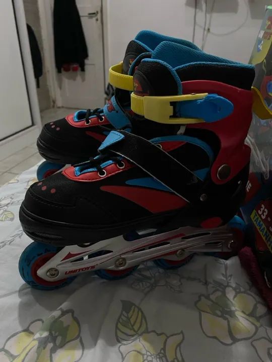 Patins Inline Infantil - Turma da Aventura - 33-37 - Foto 2