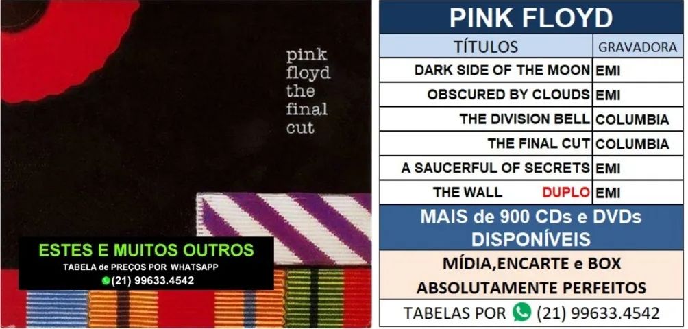 6 Cds Pink Floyd      - Foto 4