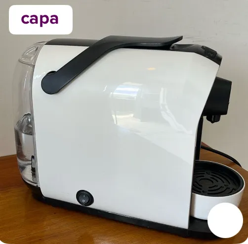 Cafeteira Expresso Branca - Design Moderno