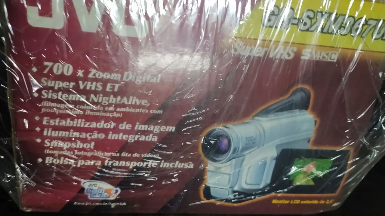 Filmadora JVC antiga VHS grsx4 367 não funciona  - Foto 2