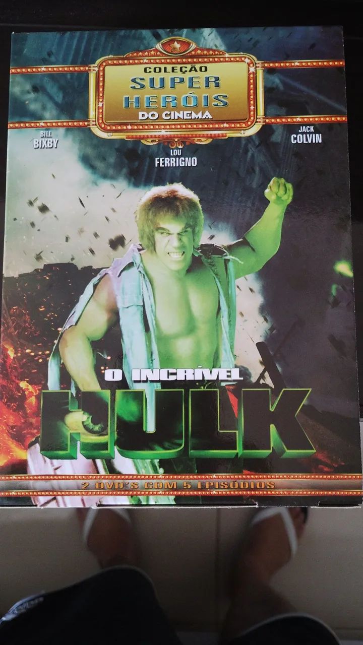 DVD O Incrível Hulk anos 80 