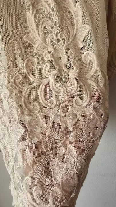 BLUSA FARM BORDADA EM TULE - Foto 2