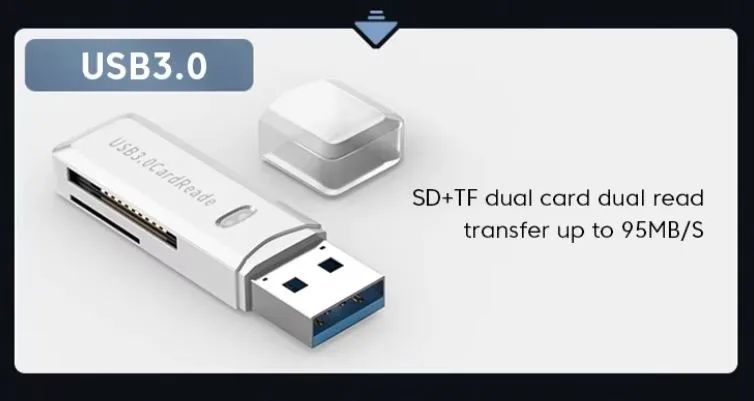 Leitor de cartão de memória micro sd tf, usb 3.0  Arduino Automação Robotica COD-AP203   - Foto 2