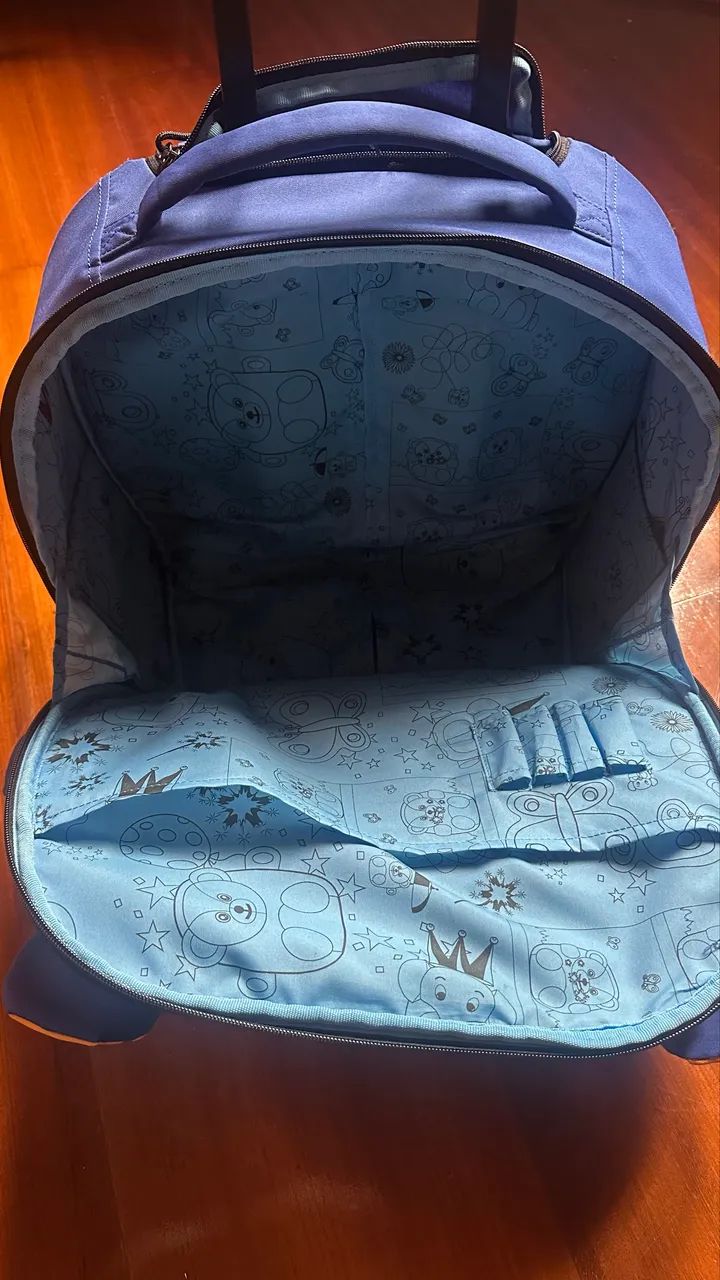 mala samsonite de cabine infantil 40cm 2 rodas elefante - Foto 5