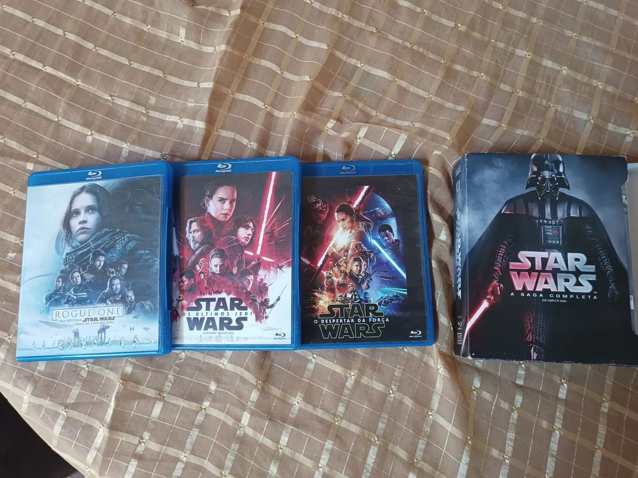 Coleção Blu-Ray Star Wars 12 discos