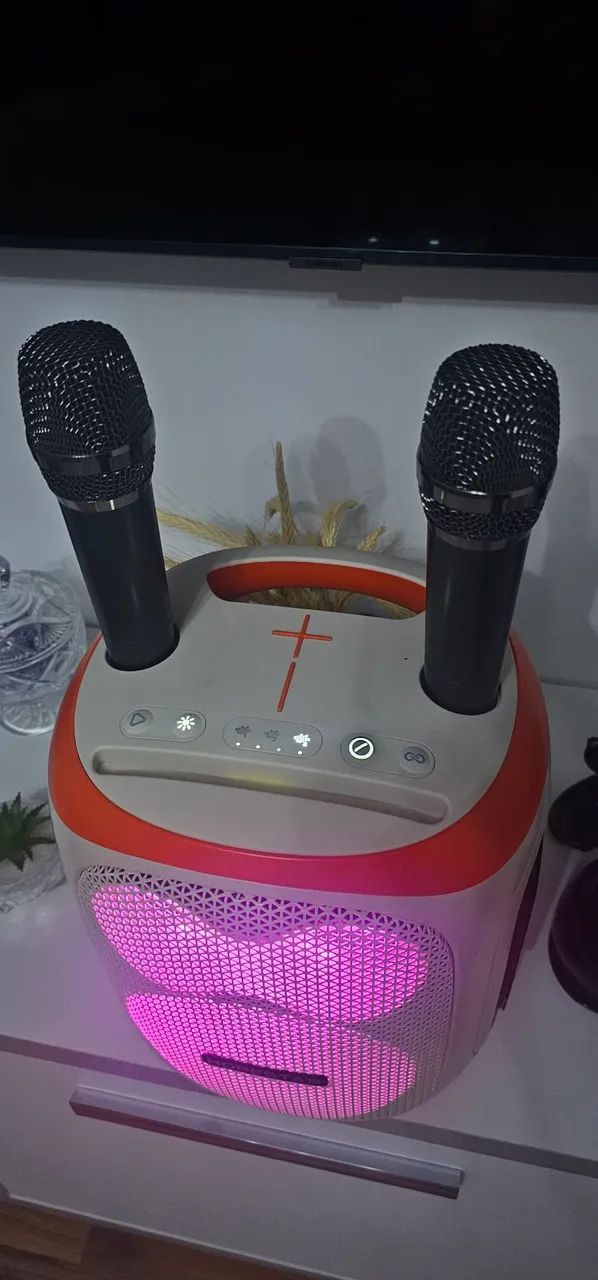 Caixa de som Bluetooth e Karaokê 64220040117891125