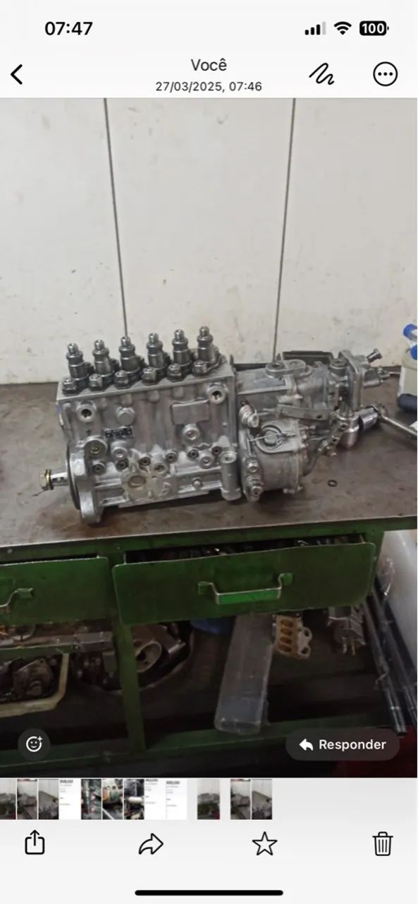 Bomba Inejtora compressor atlas copco / chicago motor cummins - Foto 2