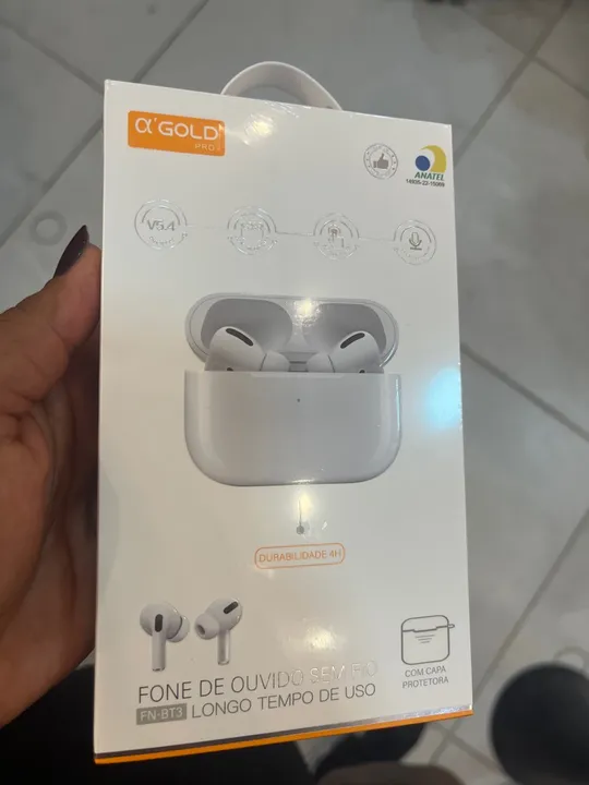 Fone de Ouvido bluetooth Sem Fio TWS - Q'Gold Pro