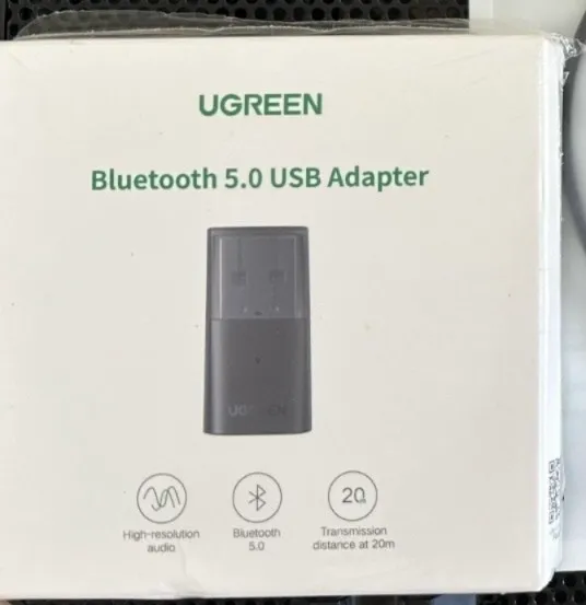 Importado: Adaptador Bluetooth 5.0 USB da ugreen, 20 metros de alcance