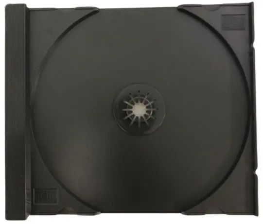 Kit de 4 miolo (preto) de CD (sem caixa acrílica, só miolo)