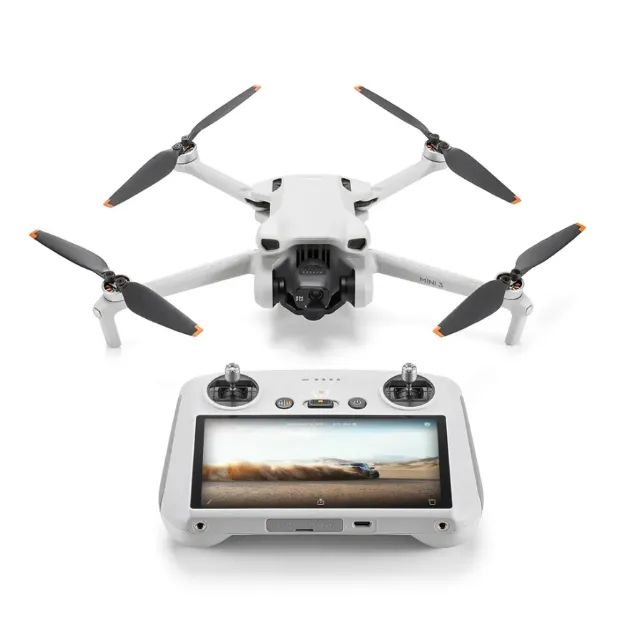 Drone DJI Mini 3 combo flymore com controle com tela anatel