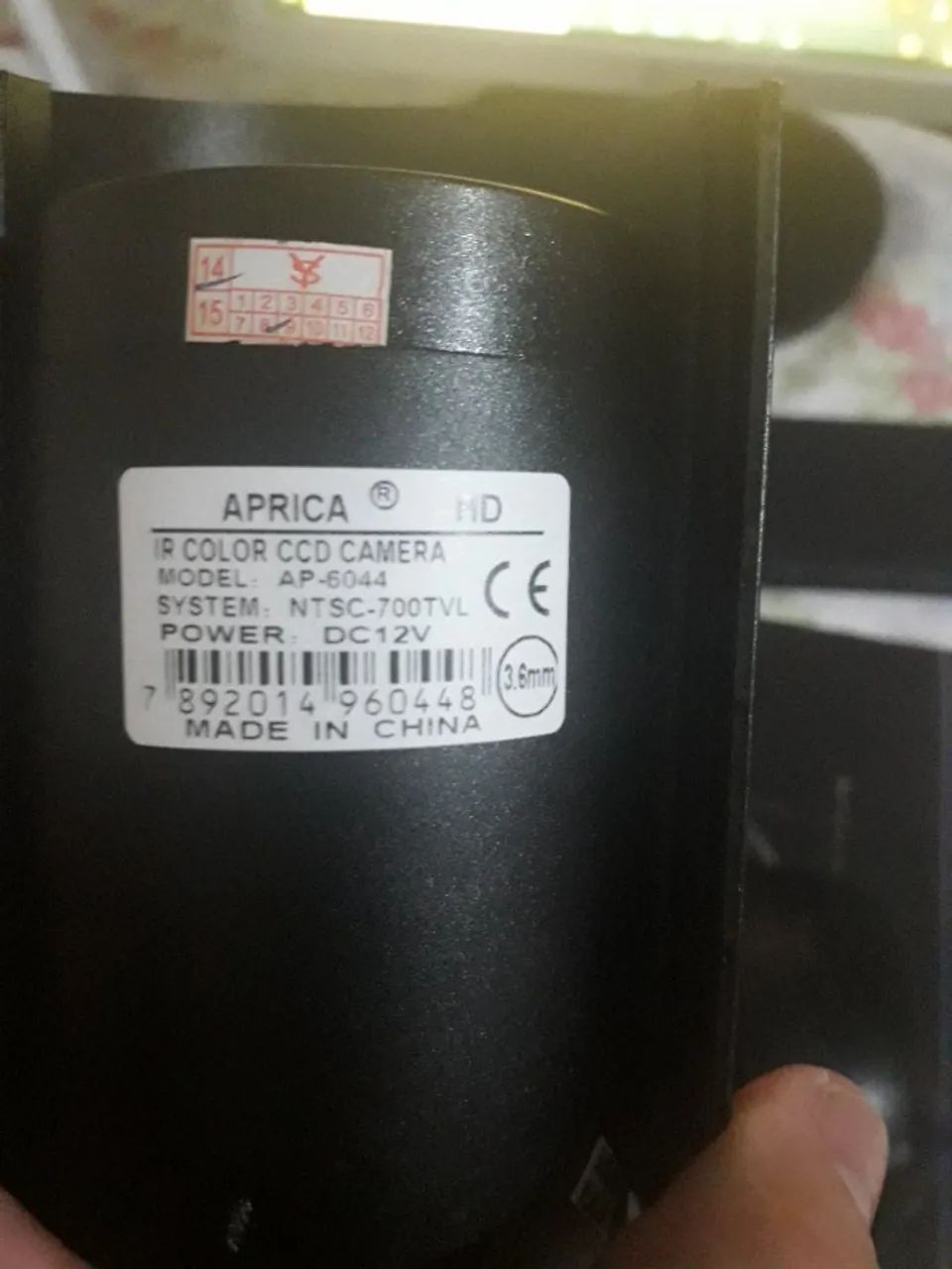 Camera Aprica (IR COLOR CCD CAMERA) without power supply64292688266753120