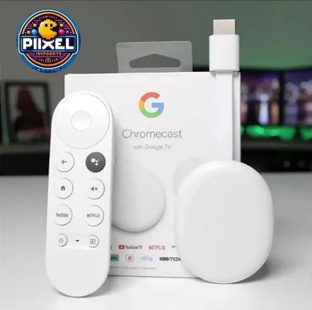 GOOGLE CHROMECAST SMART - SUA TV MAIS INTELIGENTE E COM QUALIDADE
