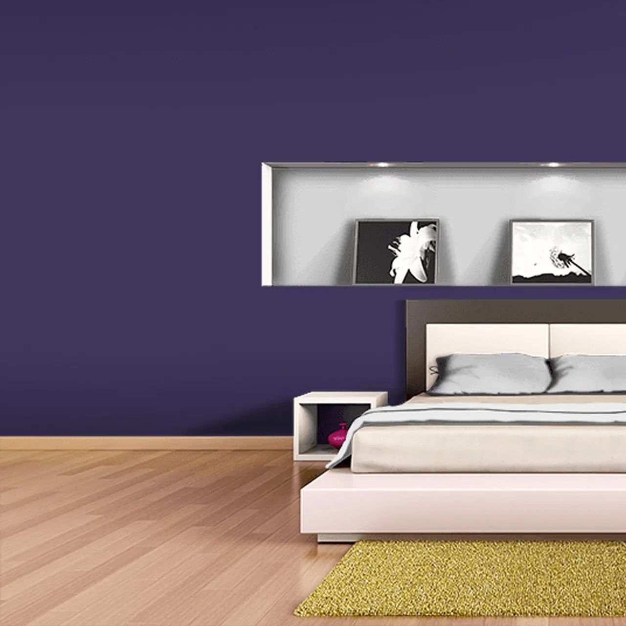 Tinta Acrílica Acetinada Eucatex Ágata Roxa 16 L