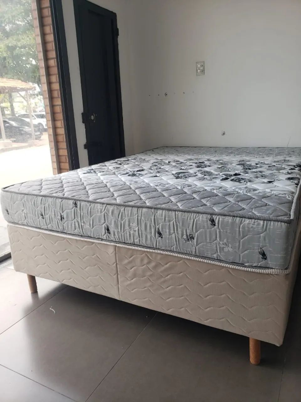 CAMA CASAL COM COLCHÃO D33 60 CENTÍMETROS DE ALTURA - Foto 2