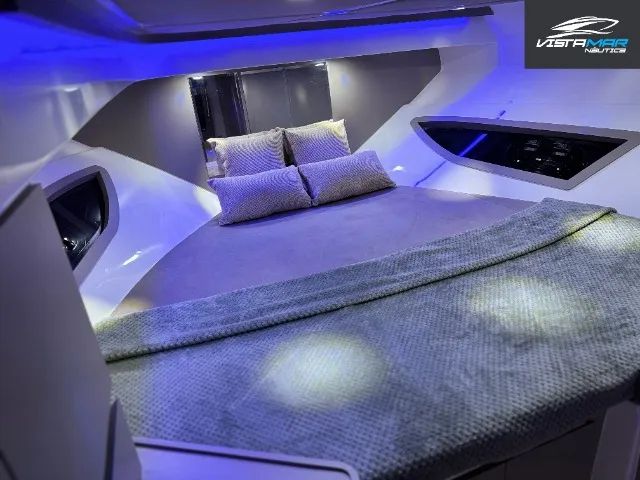 Lancha NHD 31.5 com parelha Mercury 225hp 4T - Zero milhas (Pronta Entrega) - Foto 12