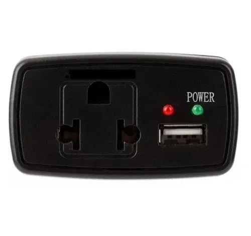 Inversor de Energia 75w 12v Para 110v Automotivo Cinzeiro Conversor USB e Tomada - Foto 4