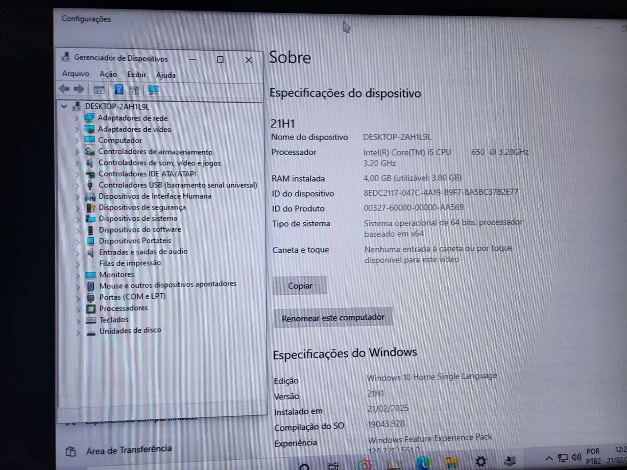 Computador Intel Core i5 3.20 GHz 4GB RAM - Foto 3