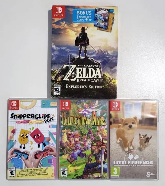 Jogos para Nintendo Switch Novos e Usados Originais com Garantia