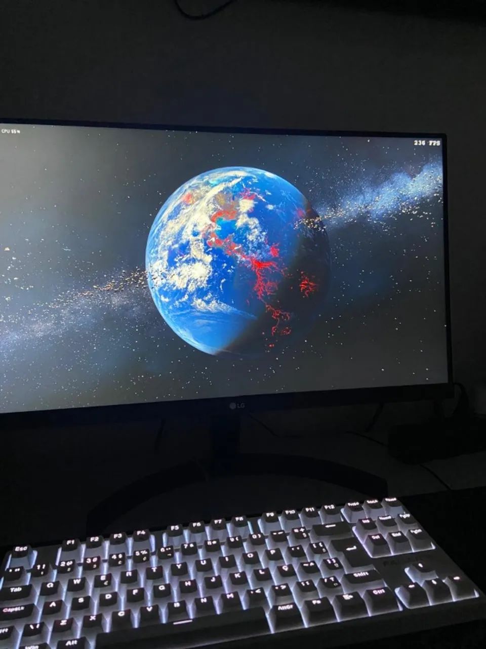 LG 24ML600M tela IPS Full HD 24 polegadas 75Hz 1ms HDMI64209366241153123