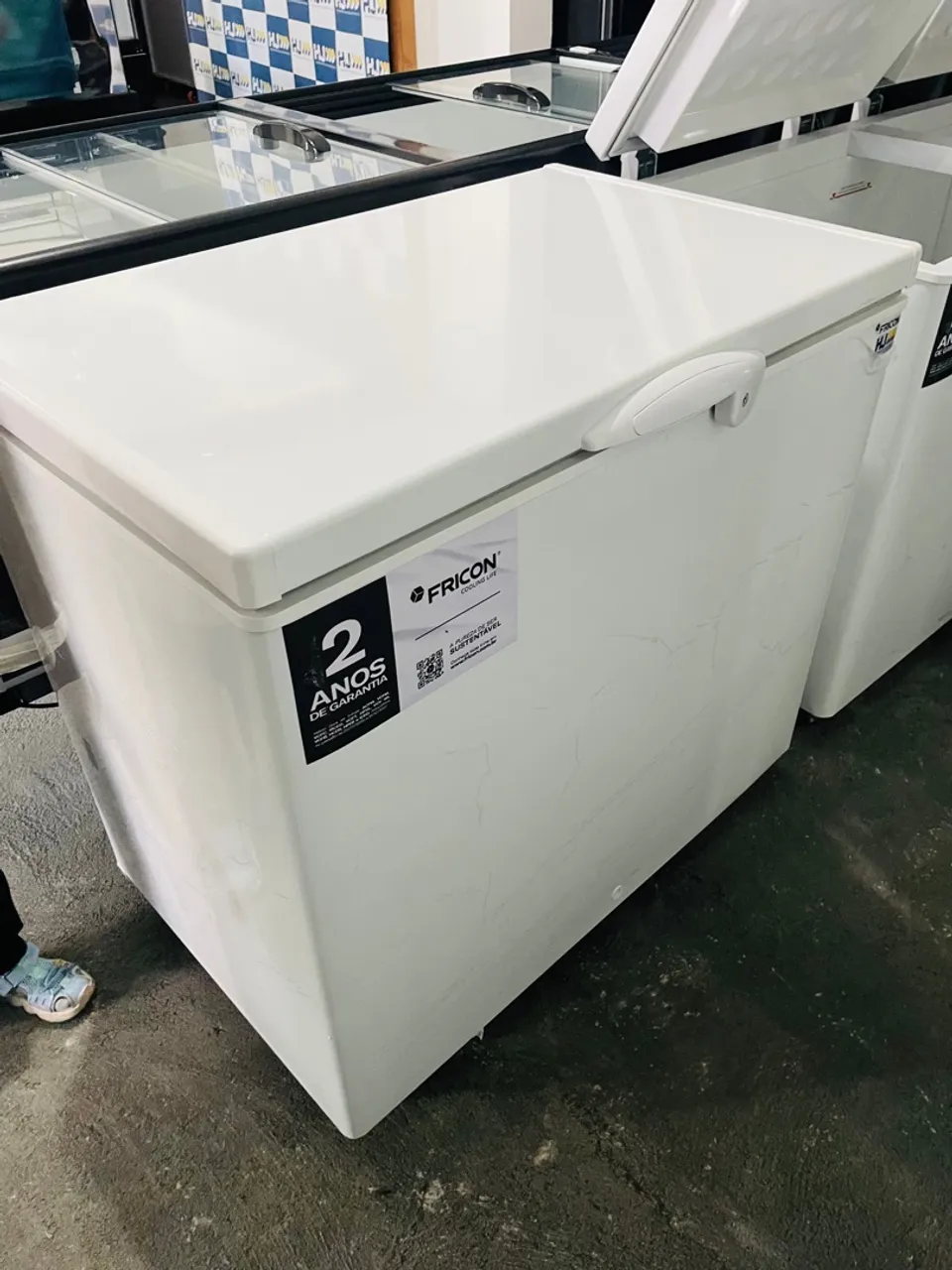 MB Frezer horizontal tampa cega 300L - Fricon